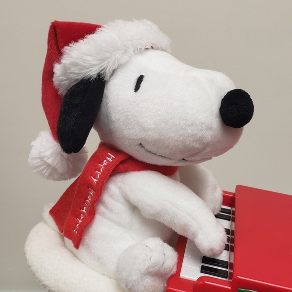 Hallmark Swingin with Snoopy Woodstock Animated Musical Lights Peanuts Christmas - Picture 10 of 13